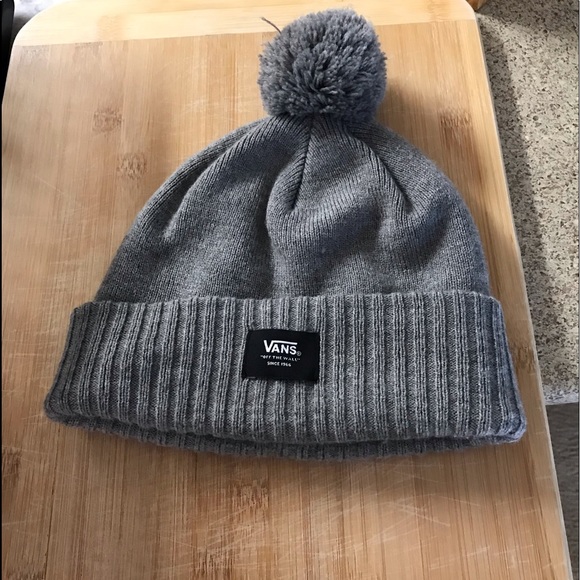 grey vans beanie